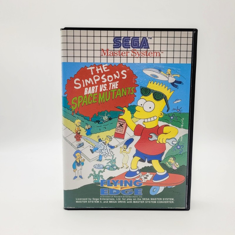 The Simpsons: Bart vs. the Space Mutants Sega Master System (SMS)