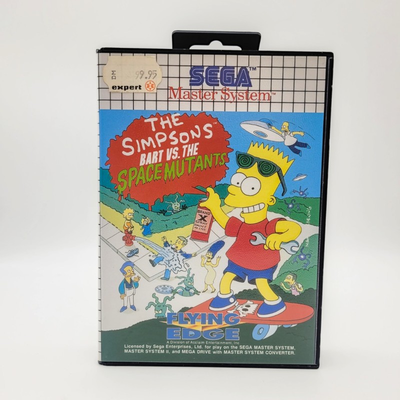 The Simpsons: Bart vs. the Space Mutants Sega Master System (SMS)