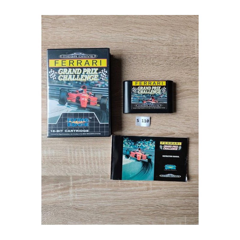 Ferrari Grand Prix Challenge Sega Mega Drive