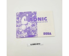 Sonic The Hedgehog 2 Sega Master System (SMS)
