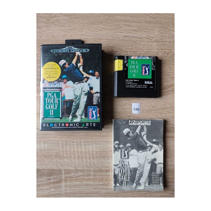 PGA Tour Golf II Sega Mega Drive