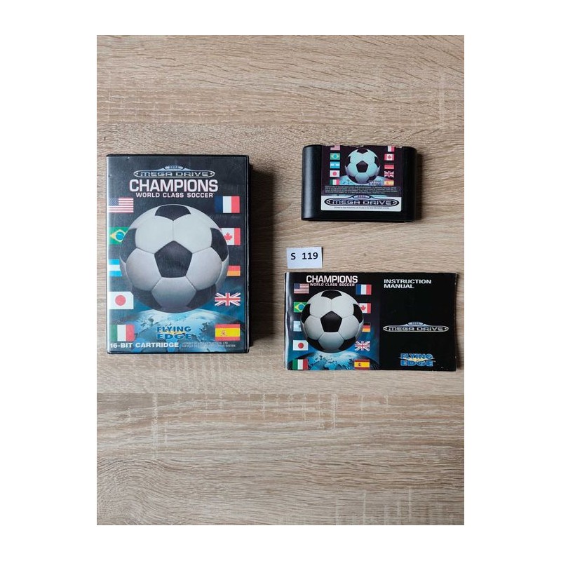 Champions World Soccer Sega Mega Drive