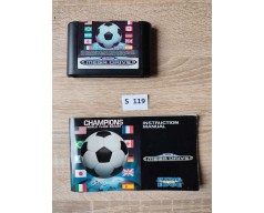 Champions World Soccer Sega Mega Drive