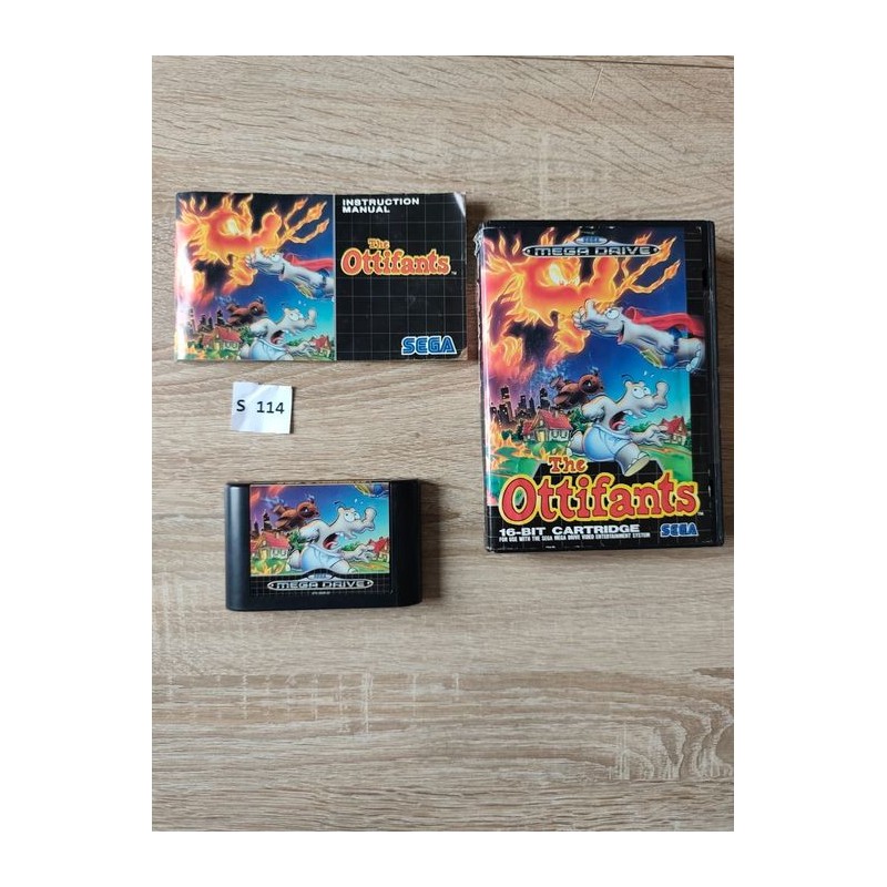 The Ottifants Sega Mega Drive