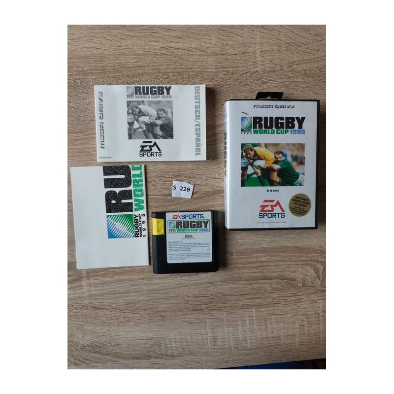 Rugby World Cup Sega Mega Drive