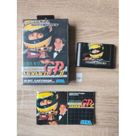 Ayrton Senna Sega Mega Drive Monaco GP II