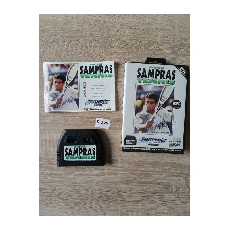 Pete Sampras Sega Mega Drive