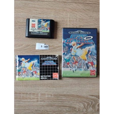 European Club Soccer Sega Mega Drive