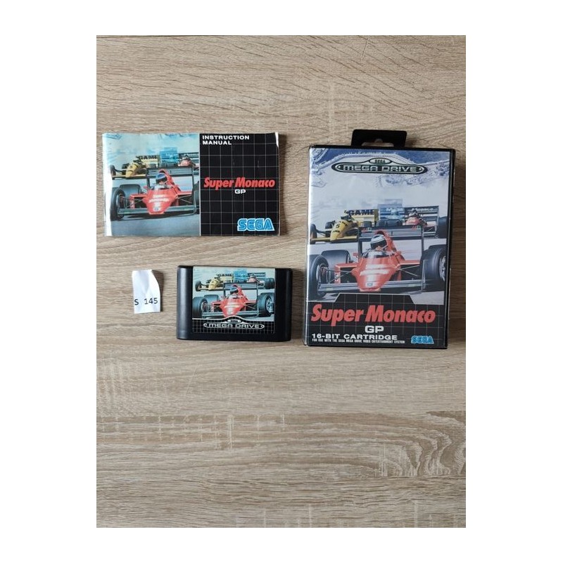 Super Monaco Sega Mega Drive