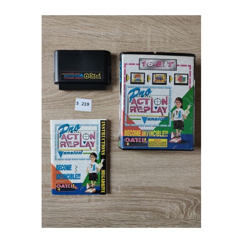 Pro Action Replay Sega Mega Drive