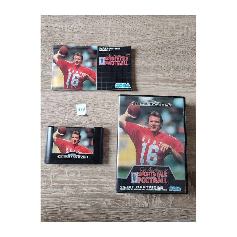Sports Talk Football Sega Mega Drive