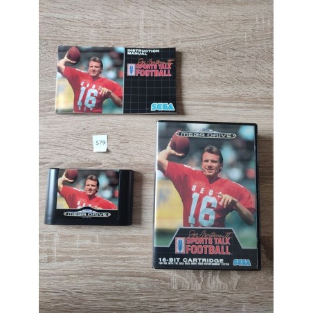Sports Talk Football Sega Mega Drive