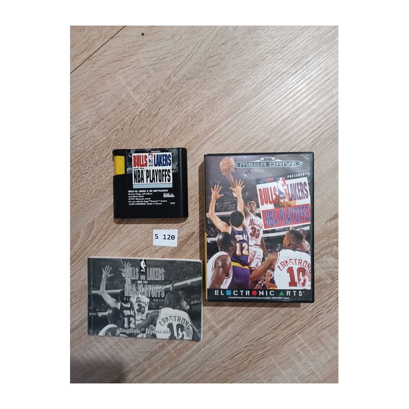 Bulls Vs Lakers And The NBA Playoffs Sega Mega Drive