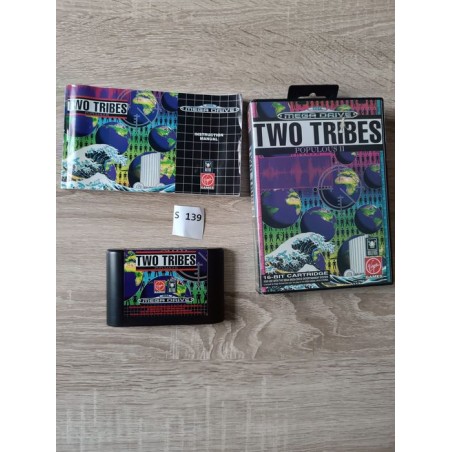 Two Tribes Populous II Sega Mega Drive
