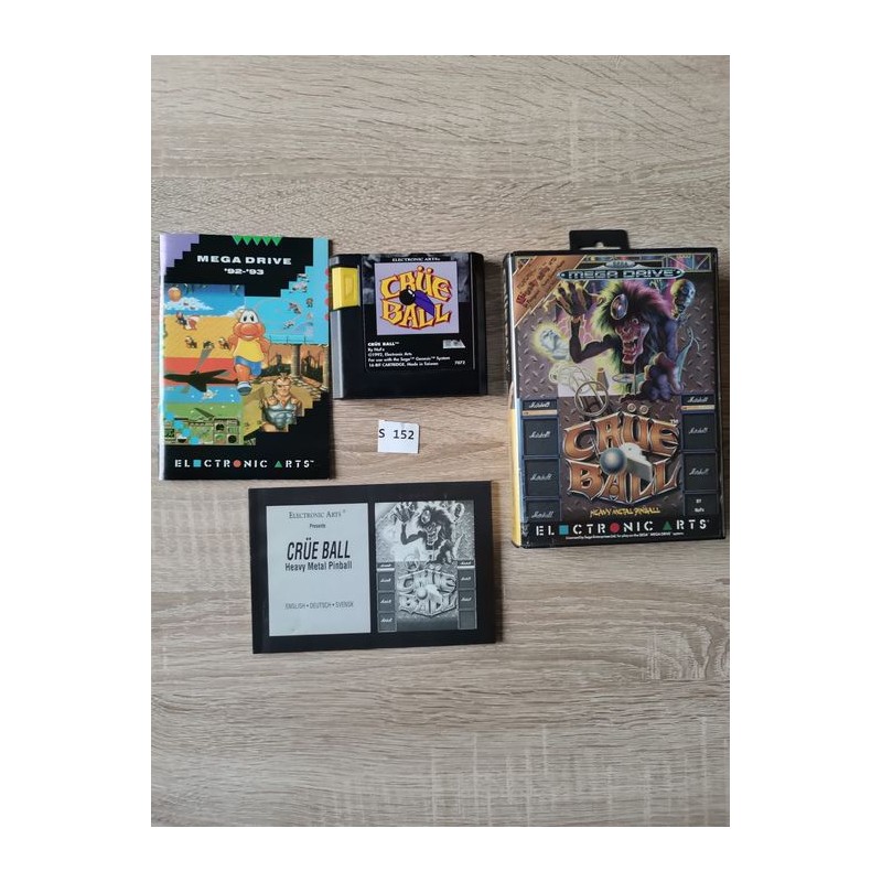 Crue Ball Sega Mega Drive