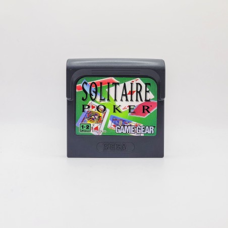 Solitaire Poker Sega Game Gear (GG)