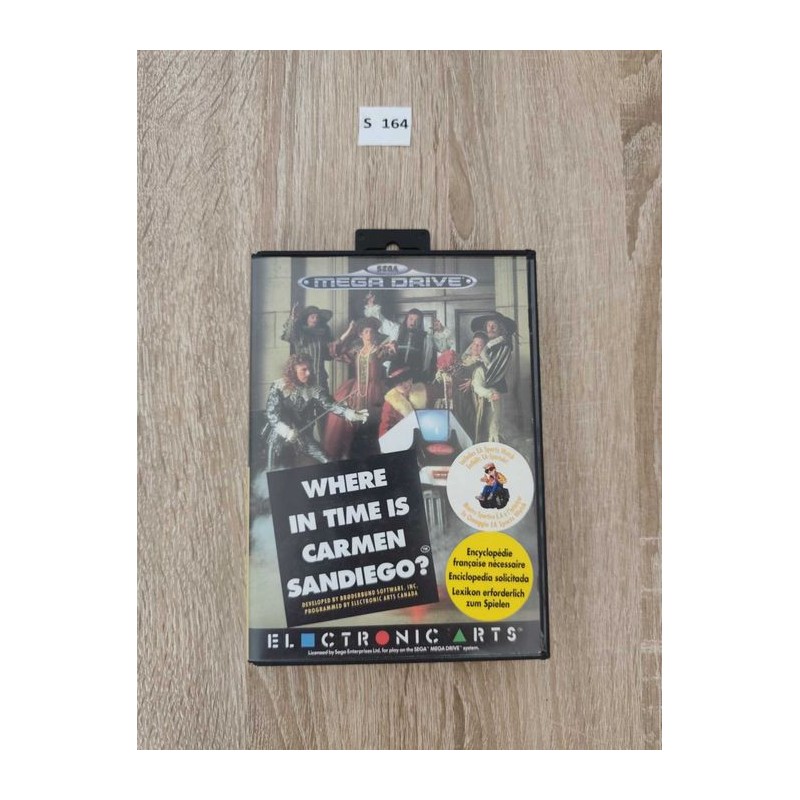 Where in Time is Carmen San Diego Sega Mega Drive