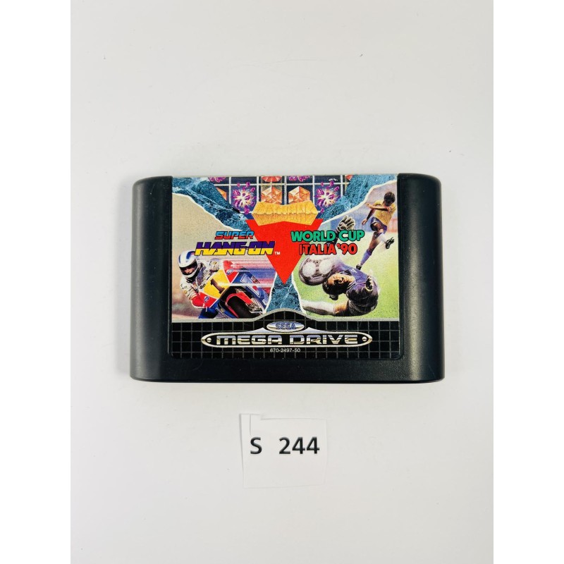 Super Hang-On / World Cup Italia '90 Sega Mega Drive (MD)
