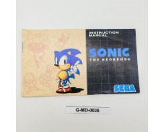 Sonic the Hedgehog Sega Mega Drive (MD)