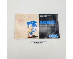 Sonic the Hedgehog Sega Mega Drive (MD)
