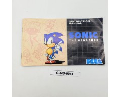 Sonic The Hedgehog Sega Mega Drive (MD)