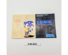 Sonic The Hedgehog Sega Mega Drive (MD)