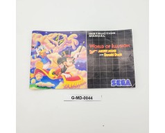 World of Illusion Starring Mickey Mouse and Donald Duck Sega Mega Drive (MD)