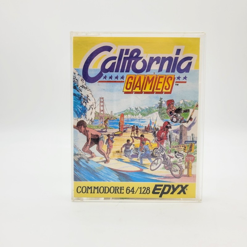 California Games Commodore 64 (C64)