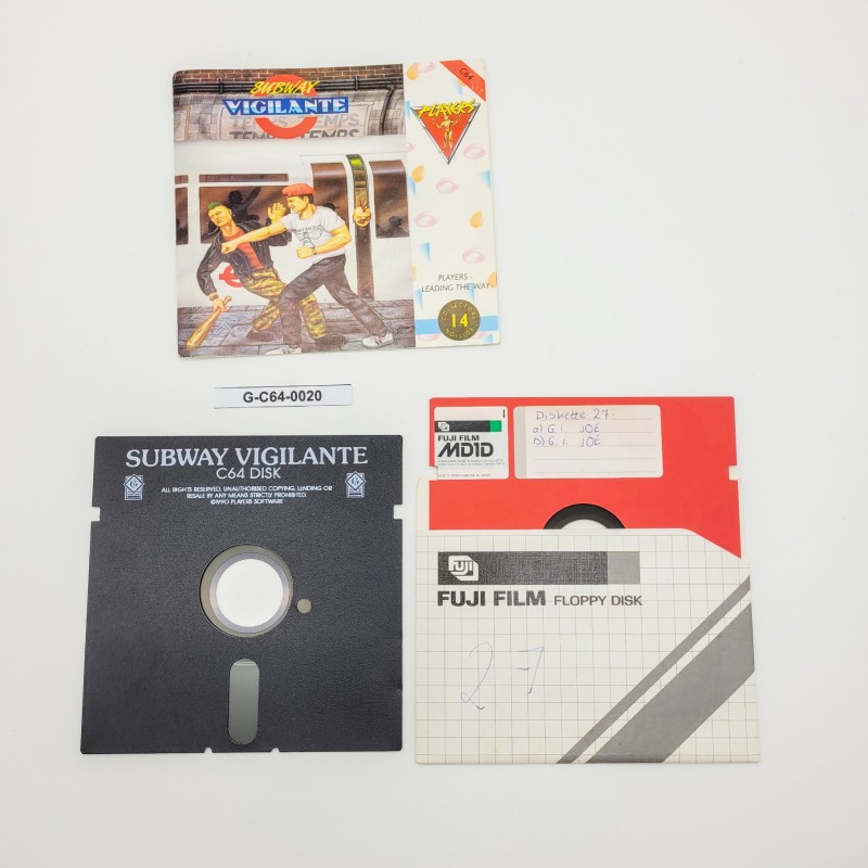 Subway Vigilante Commodore 64 (C64)