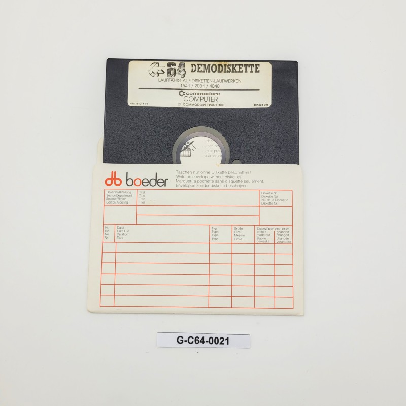 Commodore 64 Demodiskette (C64)
