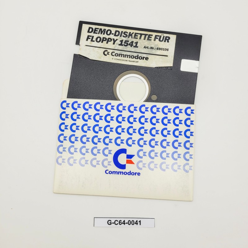 Demo-Diskette fur Floppy 1541 (C64)