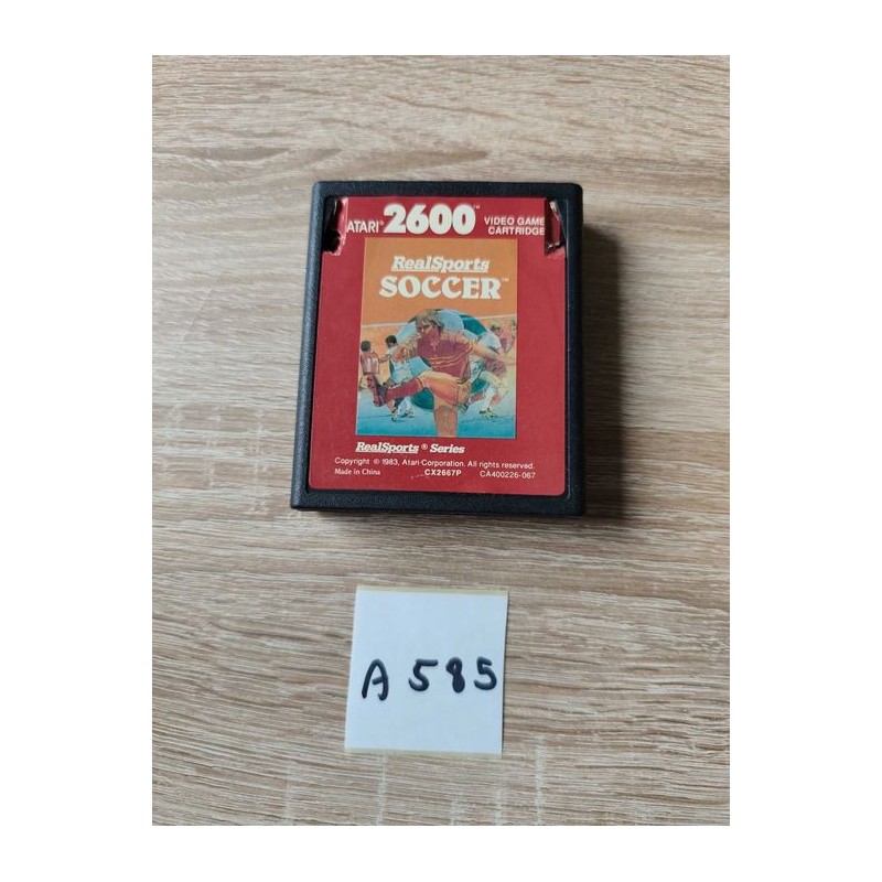 RealSports Soccer Atari 2600