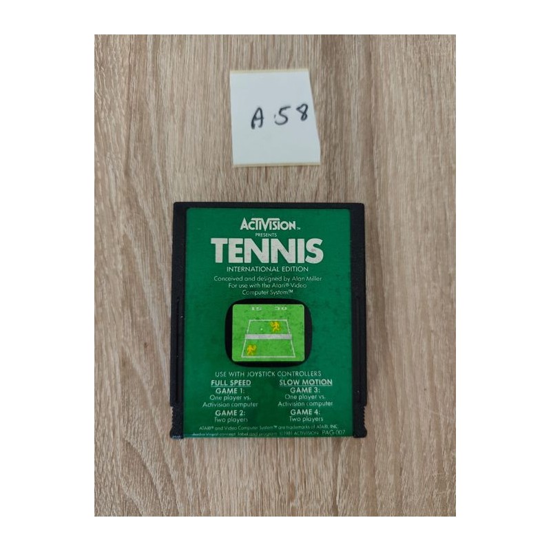Tennis Atari 2600 Activision