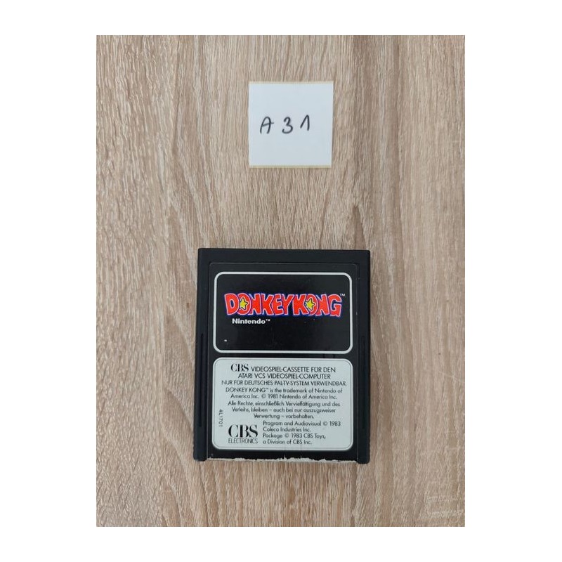 Donkey Kong Atari 2600 oryginalny rarytas