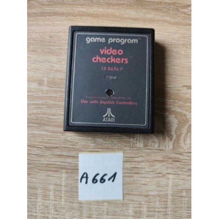 Video Checkers Atari 2600
