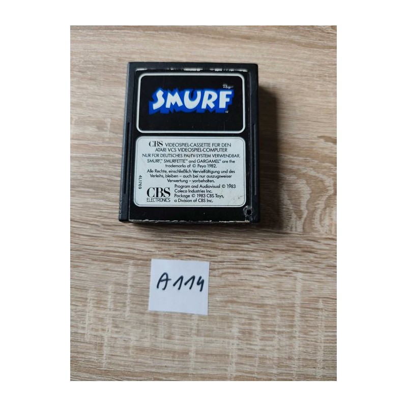 Smurf (Smerfy) CBS Electronics Atari 2600