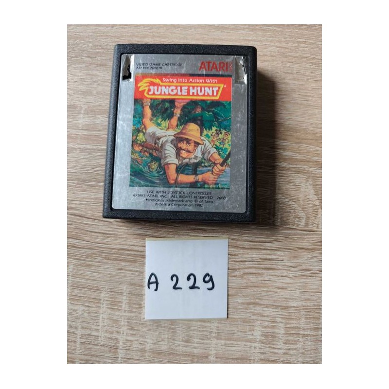 Jungle Hunt Atari 2600 (Type 2 Label)