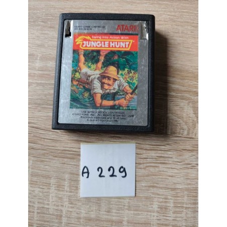 Jungle Hunt Atari 2600 (Type 2 Label)