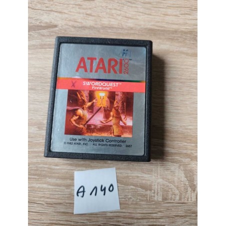 SwordQuest FireWorld Atari 2600