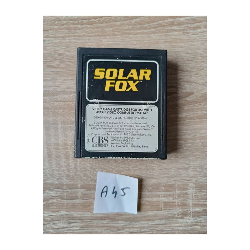 Solar Fox Atari 2600