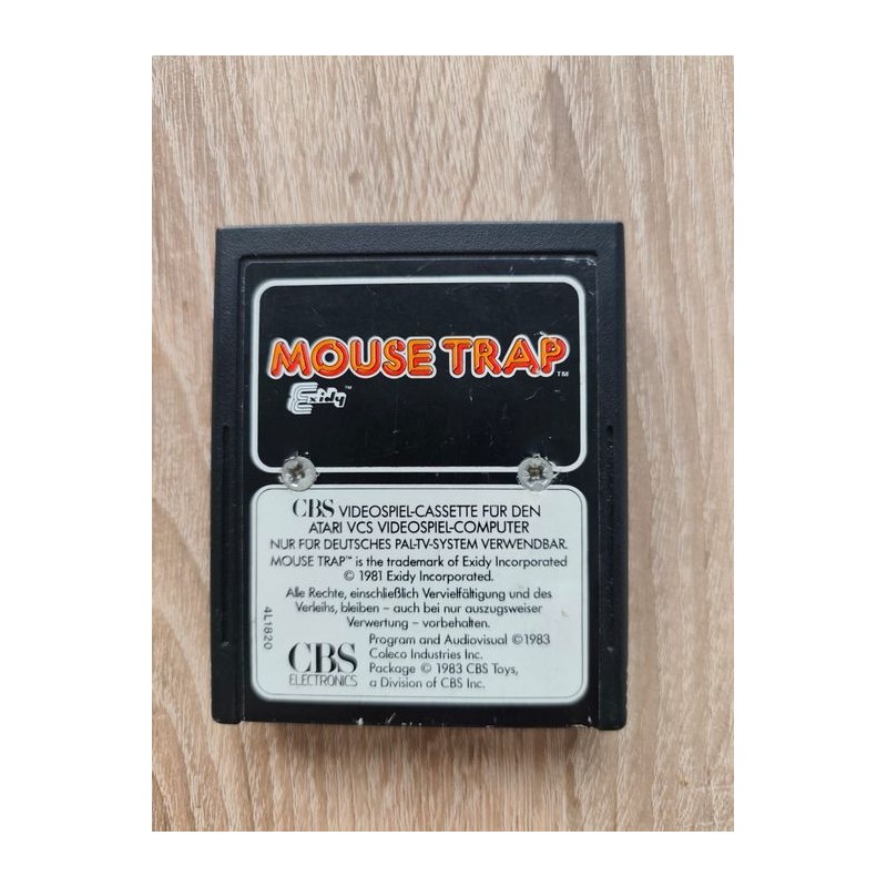 Atari 2600  Mosue Trap