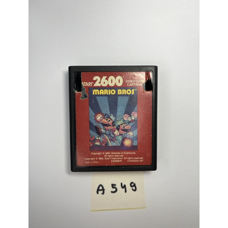 Mario Bros. Atari 2600