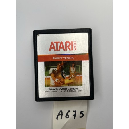 RealSports Tennis Atari 2600