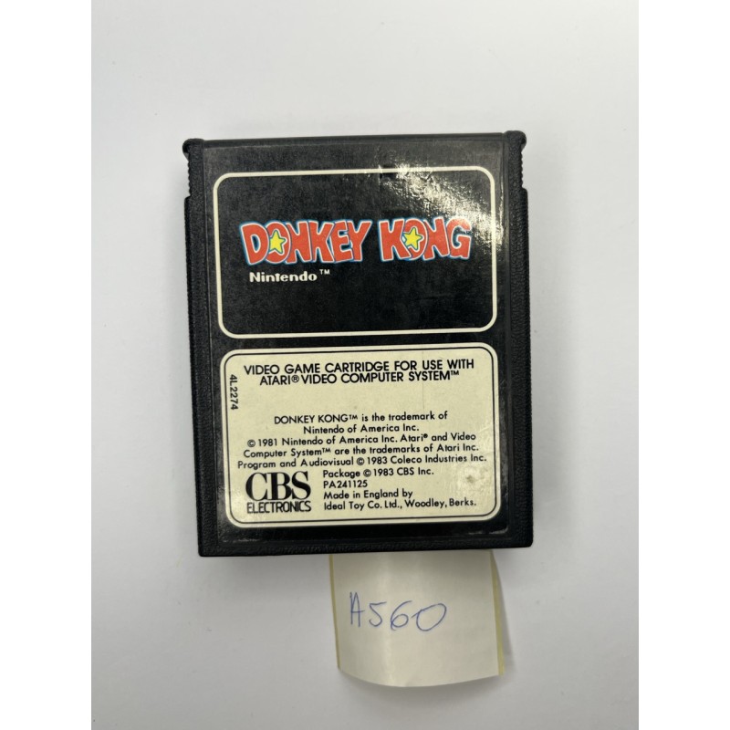Donkey Kong Atari 2600
