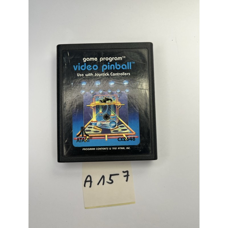 Video Pinball Atari 2600 (VCS)