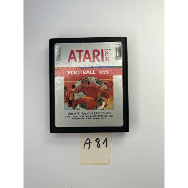RealSports Soccer / Football Atari 2600 (VCS)