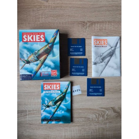 SKIES Atari ST gra BOX