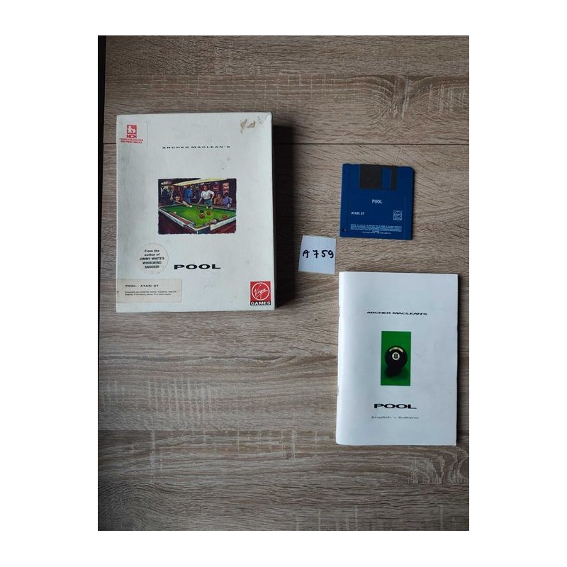 Gra Archer Macleans's Pool Atari ST