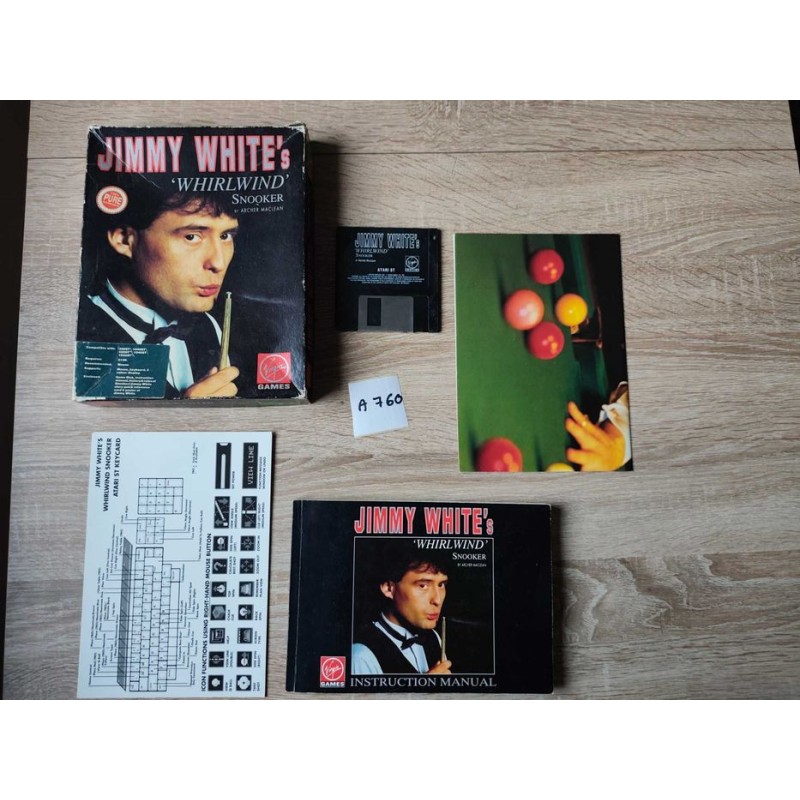 Jimmy White's Whirlwind Snooker Atari ST