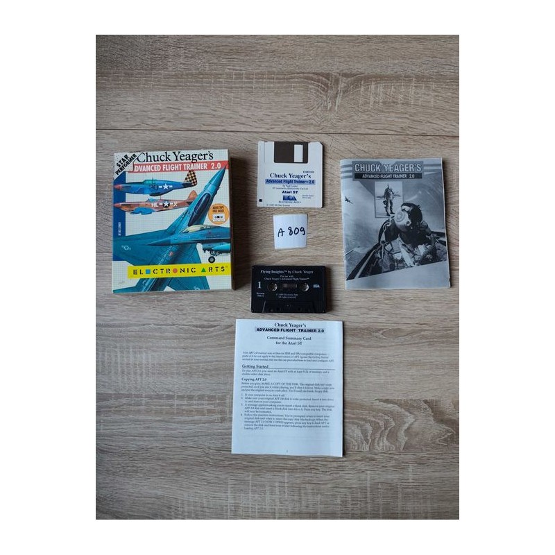 Chuck Yeager's Advanced Flight Trainer 2.0 Atari ST
